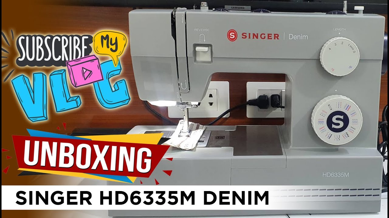 SINGER HD6335M DENIM (UNBOXING) #singer #singerdenim #singerphilippines #sewingmachine