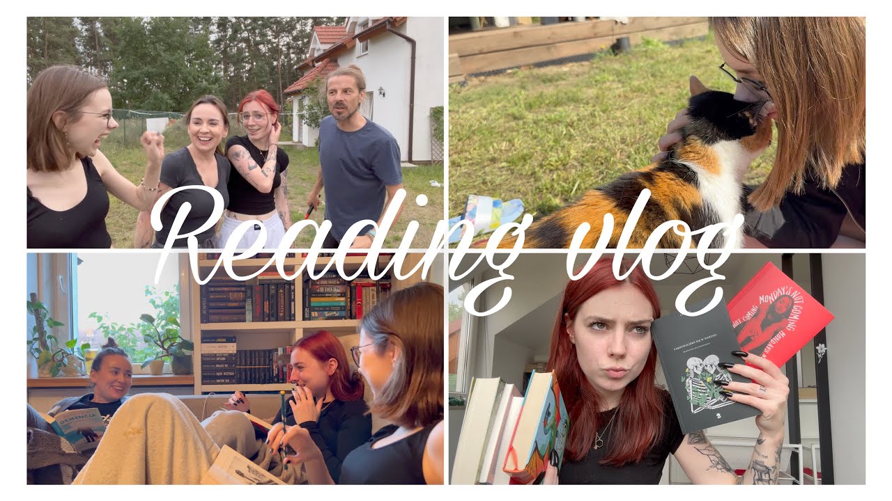 Koniec wakacji, mecz badmintona, dobre młodzieżówki i rodzinny czas ❤️📚 READING VLOG 📖