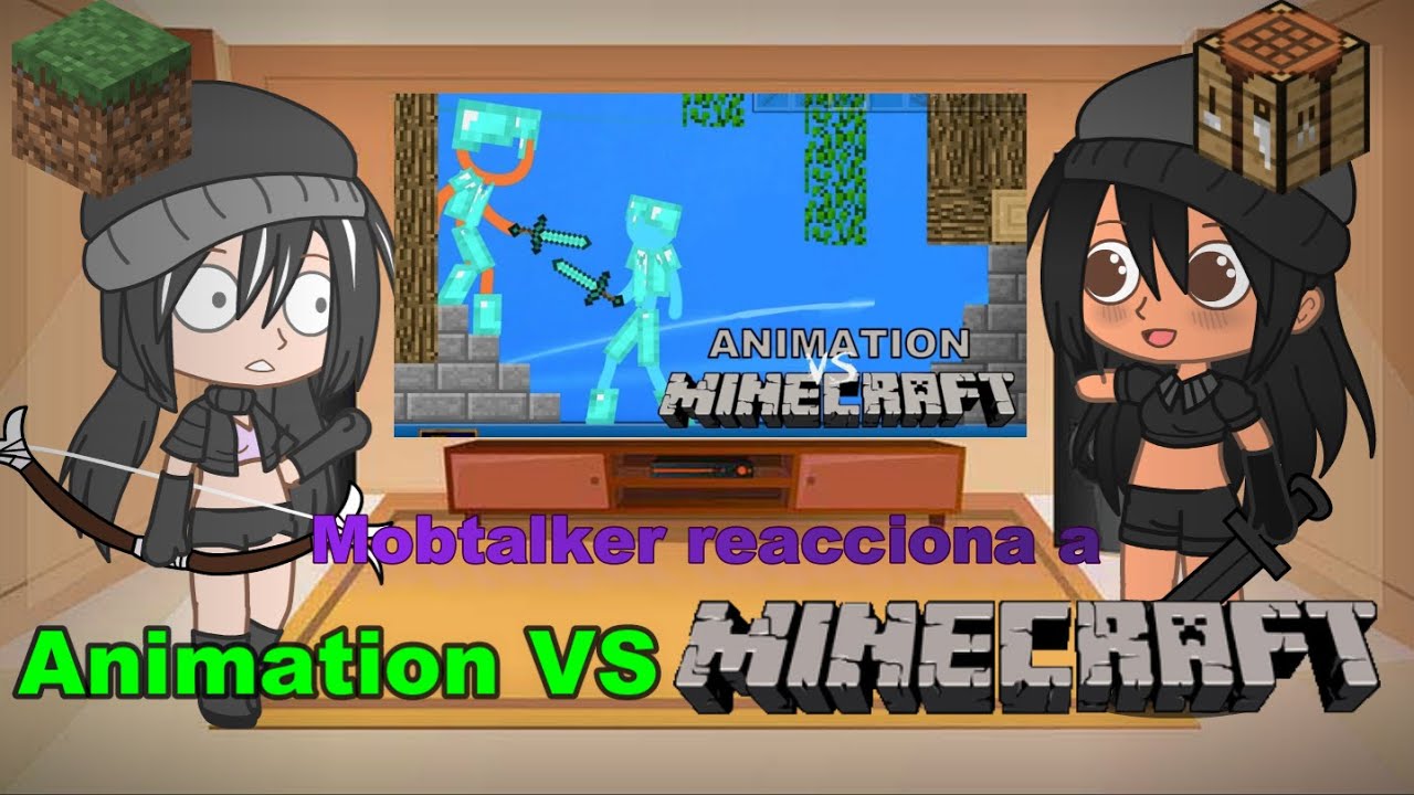 Mob Talker reacciona a Animation vs Minecraft (By @alanbecker) Español.