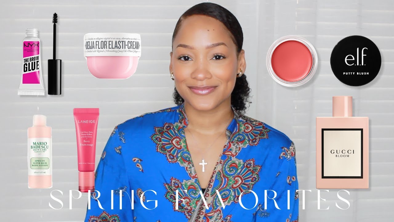 SPRING BEAUTY FAVORITES | BEST Hydrating Body Creams| Glowy Skin Makeup Primer!
