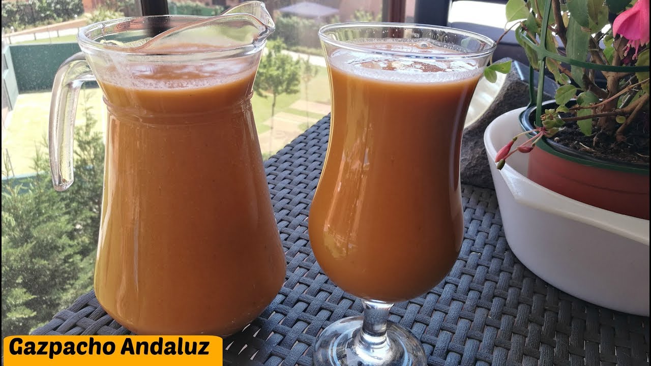 GAZPACHO ANDALUZ( MOULINEX CUISINE)