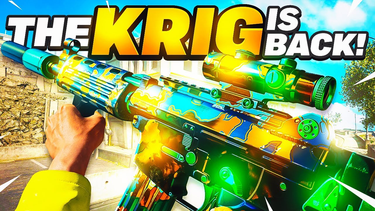 The Krig is BACK on Rebirth Island! [Best Krig 6 Class Setup Warzone]