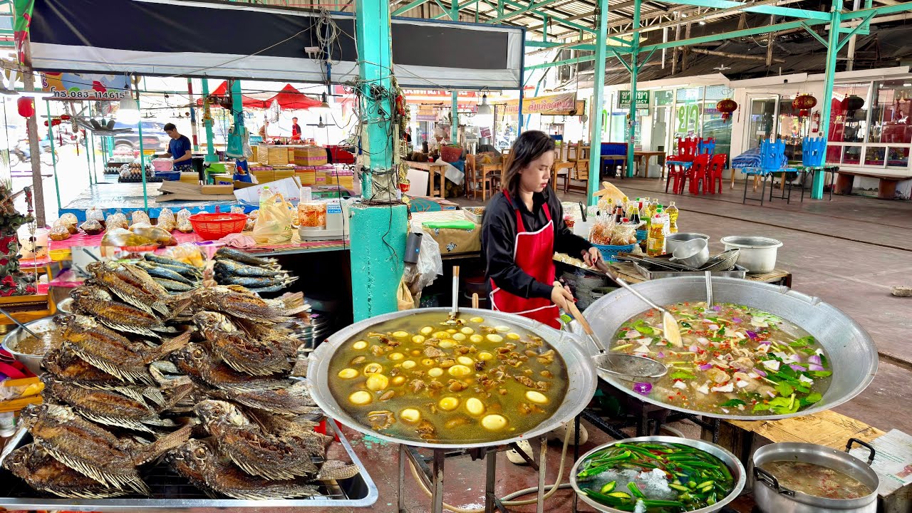Sold Out in 3 Hours! Cooking 10 Varieties of The Best Asian Food & Fried Fish | Thai Street Food
