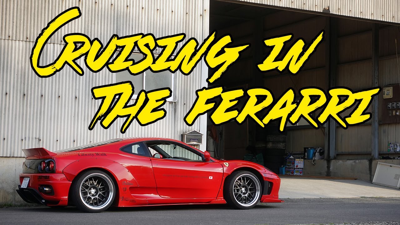 Randy Truong's Ferrari 360 In Nagoya, Japan!