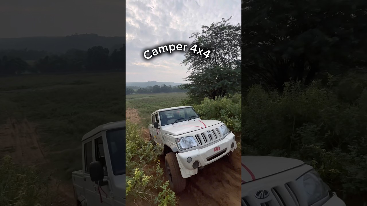 Bolero Camper vs Jimny vs Thar Roxx vs Thar offroading
