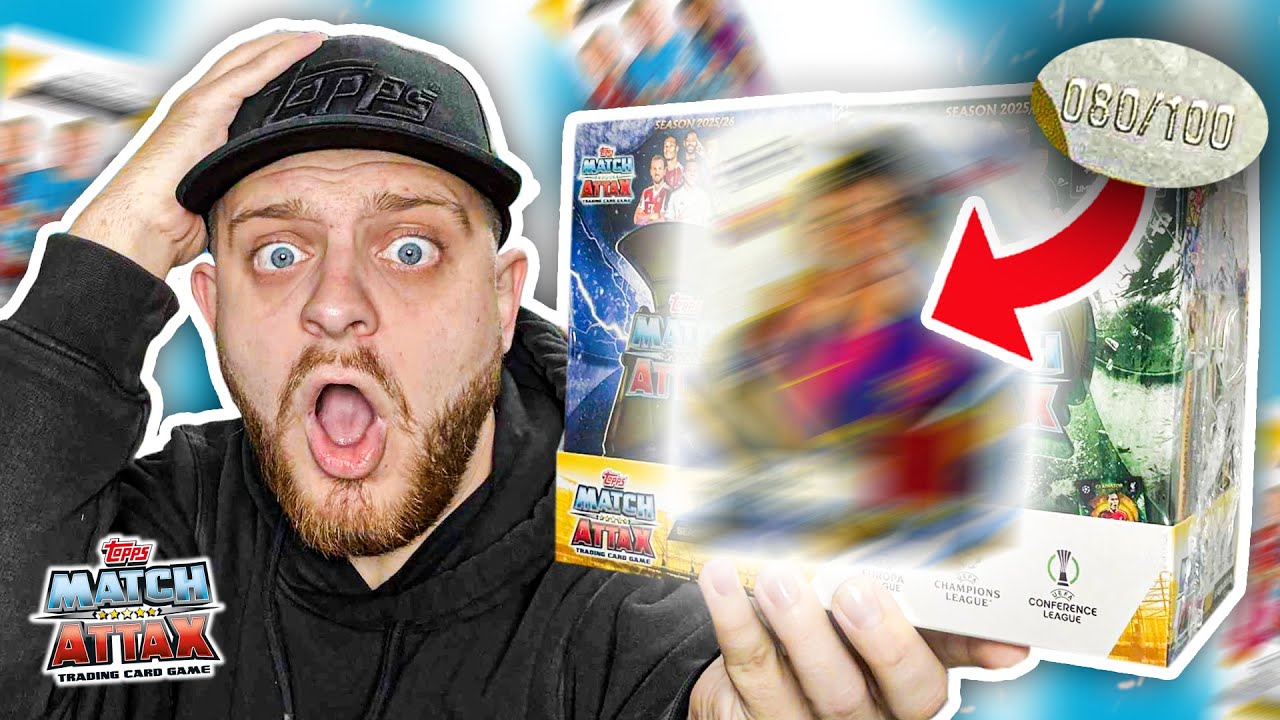 Я ВЫТЯНУЛ ОДНУ ИЗ *САМЫХ РЕДКИХ* КАРТ В MATCH ATTAX... ИЗ МЕГАЖАНКИ!