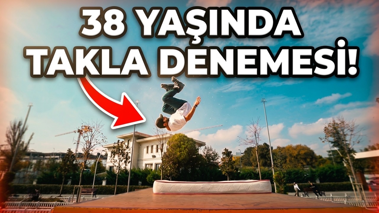 Paten İle Takla Atabilir Miyim ? #paten