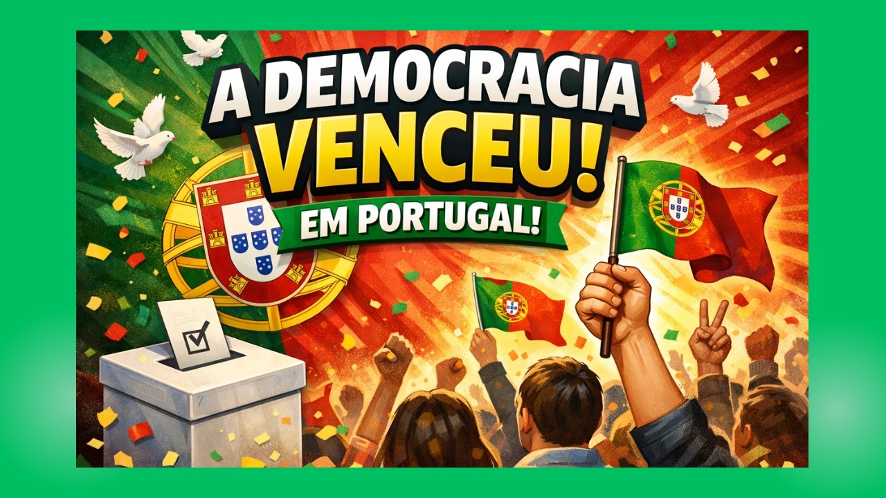 GRÂNDOLA VILA MORENA. DEMOCRACIA VENCE EM PORTUGAL!