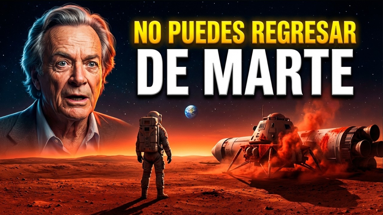 Por qué regresar de Marte es imposible — la advertencia de Richard Feynman