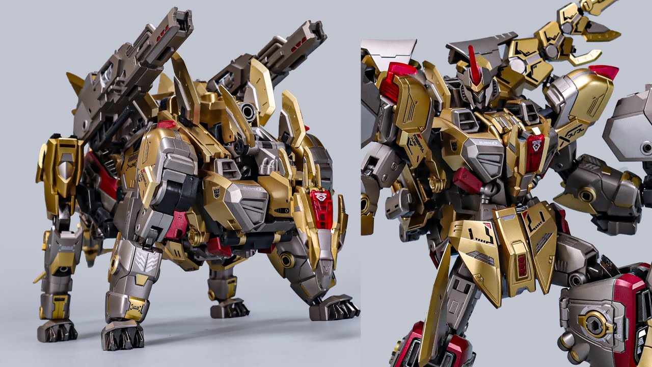 Cang-Toys CT-Longyan 01 Stegsarow Snarl Dinobots transformation.