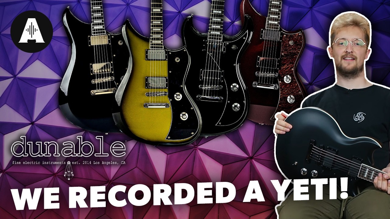 Retro-futuristic Guitars From Dunable!