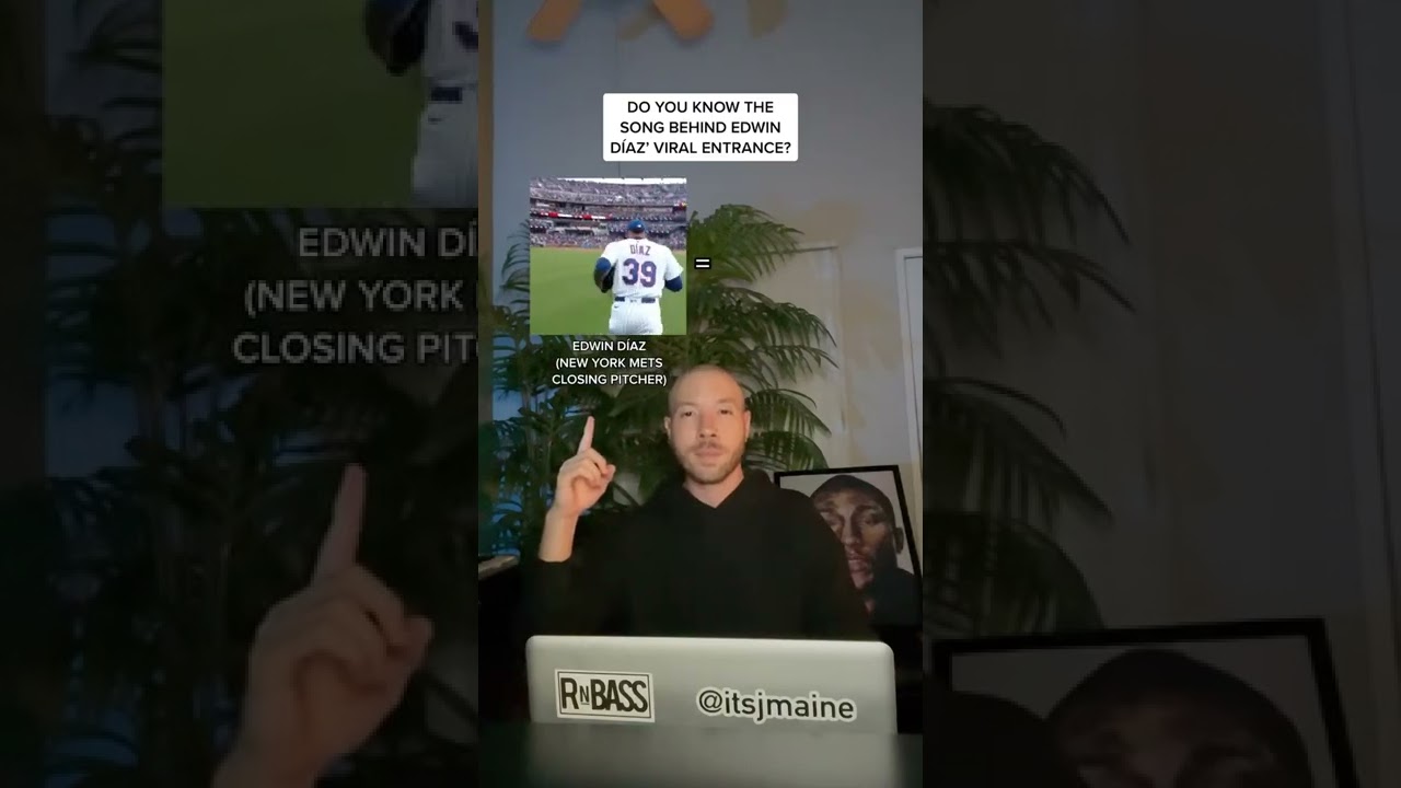 Do You Know This Viral MLB Pitcher Edwin Diaz&rsquo; Entrance Song? #shorts #baseball #sports #mlb #sport