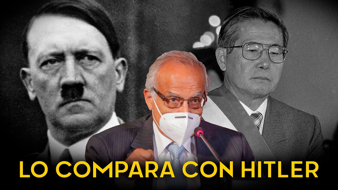 Aníbal Torres compara a Alberto Fujimori con Hitler
