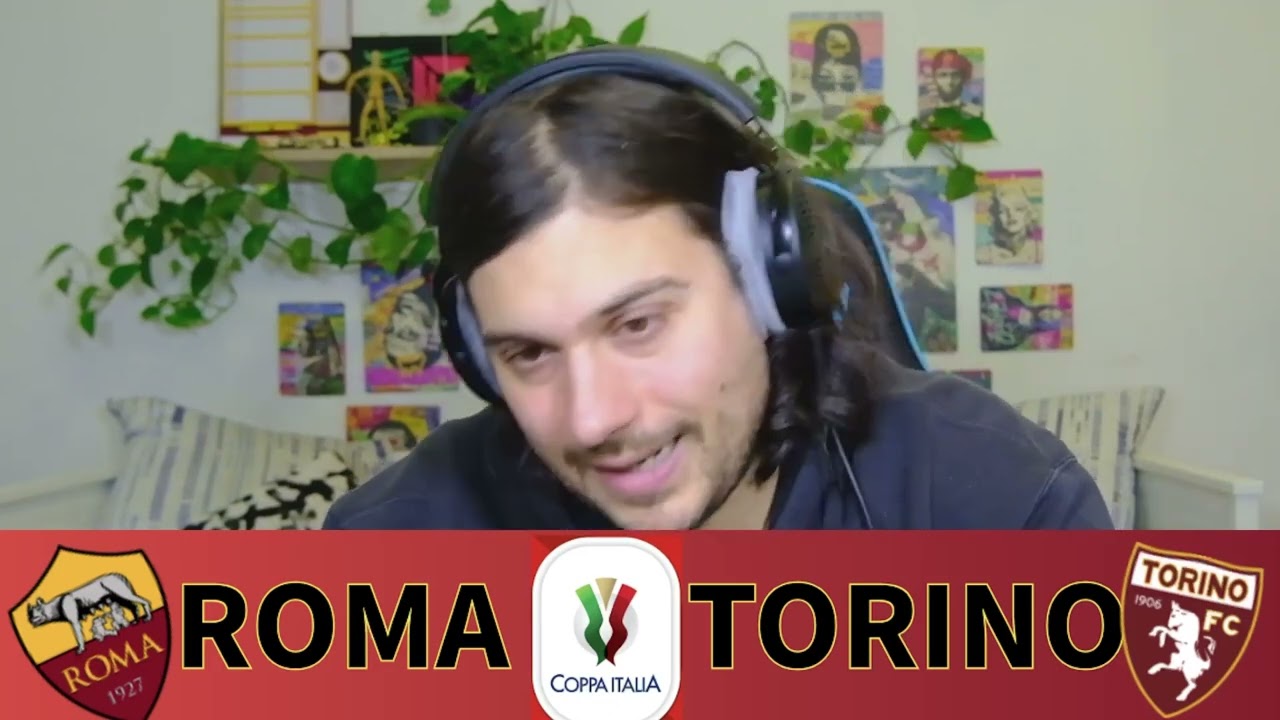 ROMA TORINO 2-3! QUANTO ROSICO!!! SIAMO FUORI DALLA COPPA ITALIA!