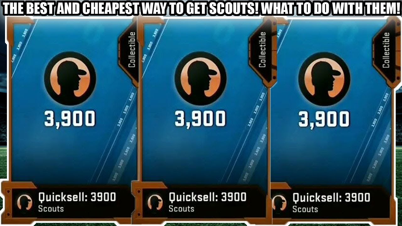 THE BEST AND CHEAPEST WAY TO GET SCOUTS AND WHAT TO USE IT ON! | MADDEN 19 ULTIMATE TEAM