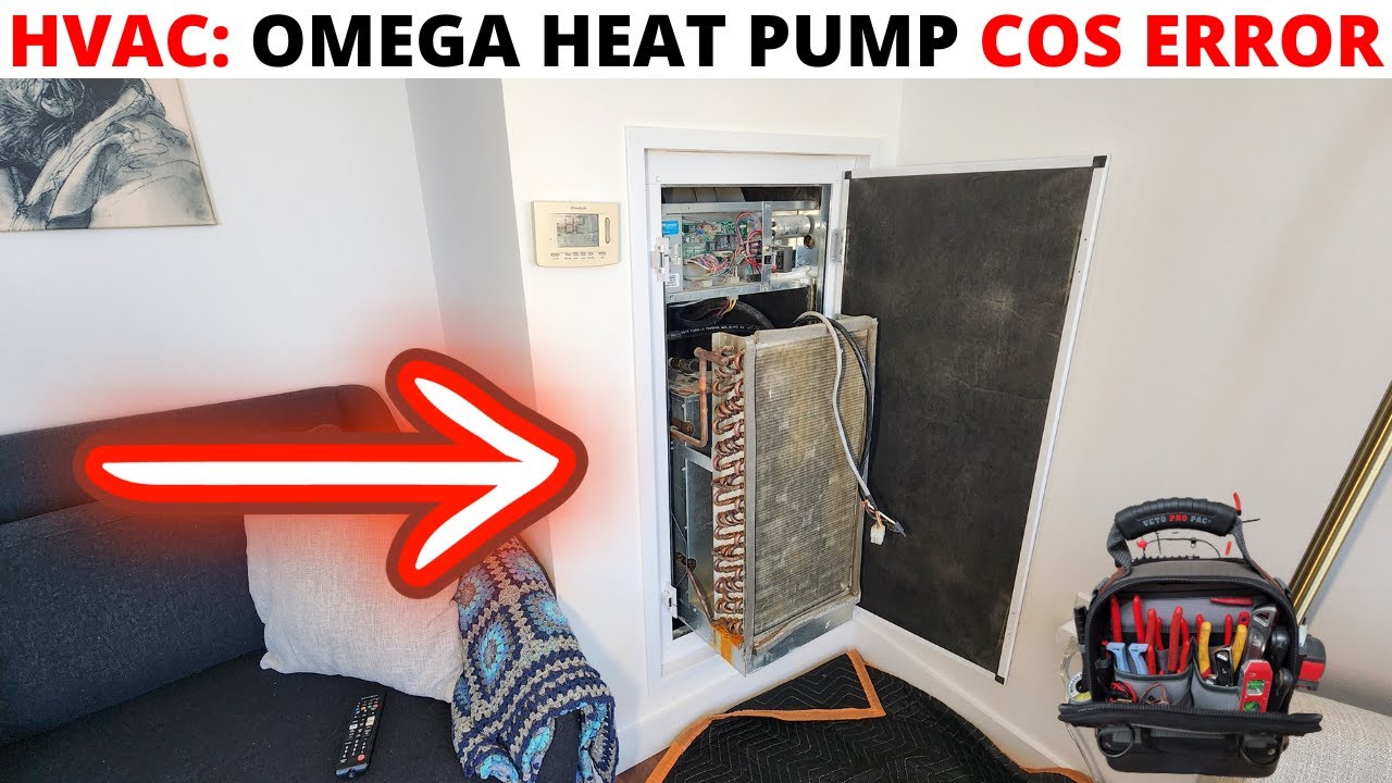 HVAC: Устранение неисправностей/ремонт кода ошибки COS водяного теплового насоса Omega (мигающий ...