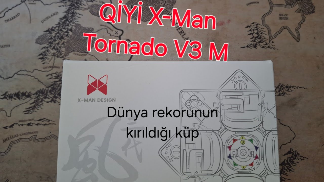 Dünya rekorunun kırıldığı küp! (QİYİ X-Man Tornado V3 M)