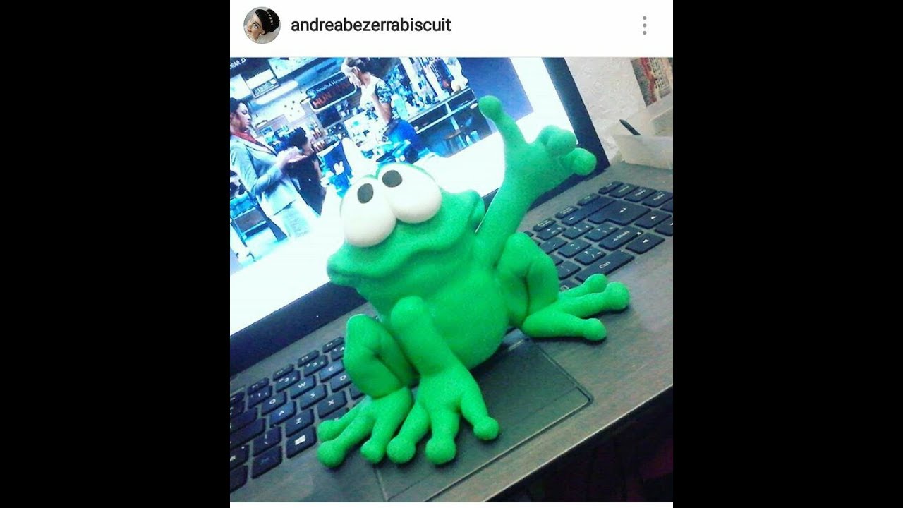 Sapo em Biscuit