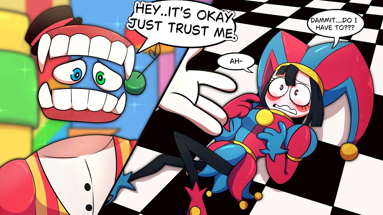Удивительный цифровой карнавал Помни икс Кейн (Carnival AU) | The Amazing Digital Circus Comic Du...