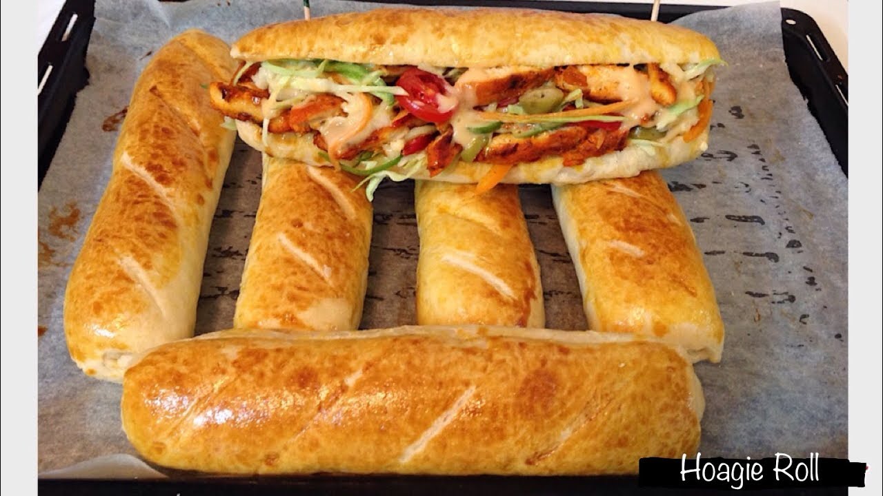 Homemade Hoagie Roll || Sandwich Roll || With Easy Step