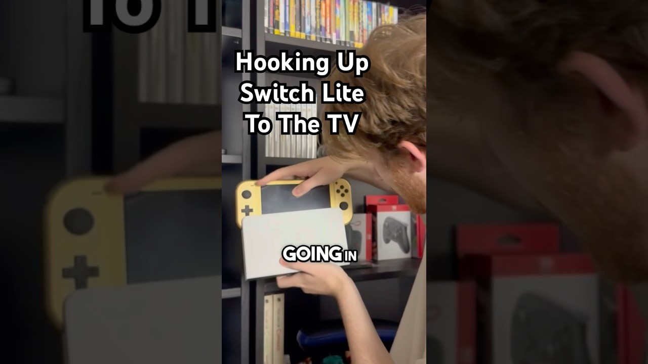 Hooking Up Switch Lite To The Tv