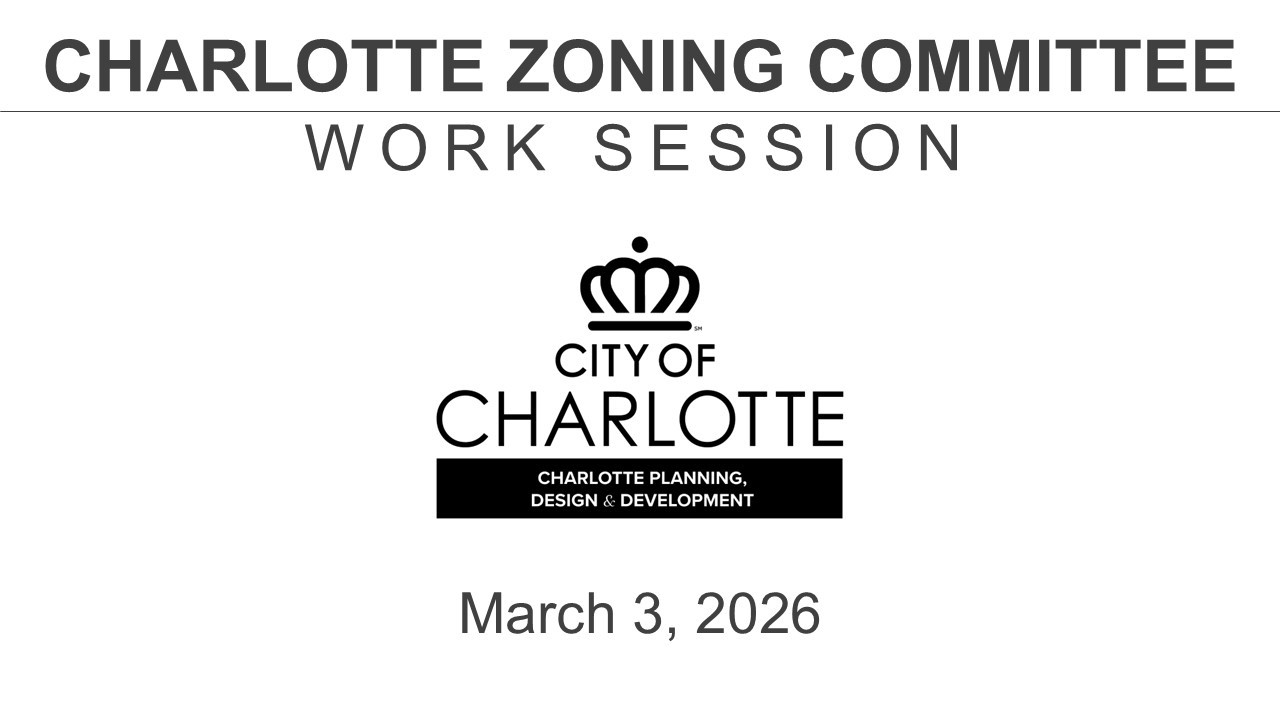 March 3, 2026 Zoning Committee Work Session