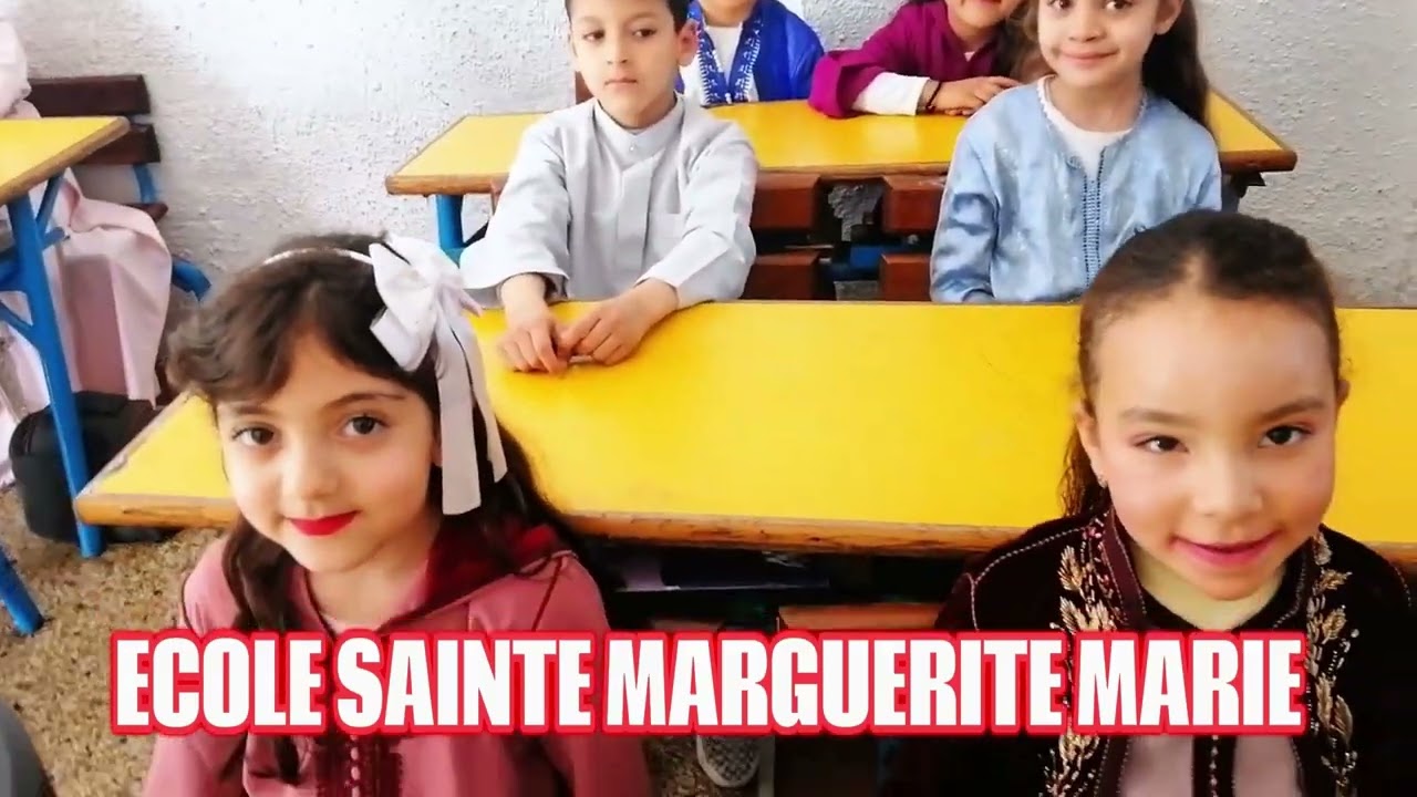 تلاميذ وتلميذات مؤسسة سانت ماركريت ماري