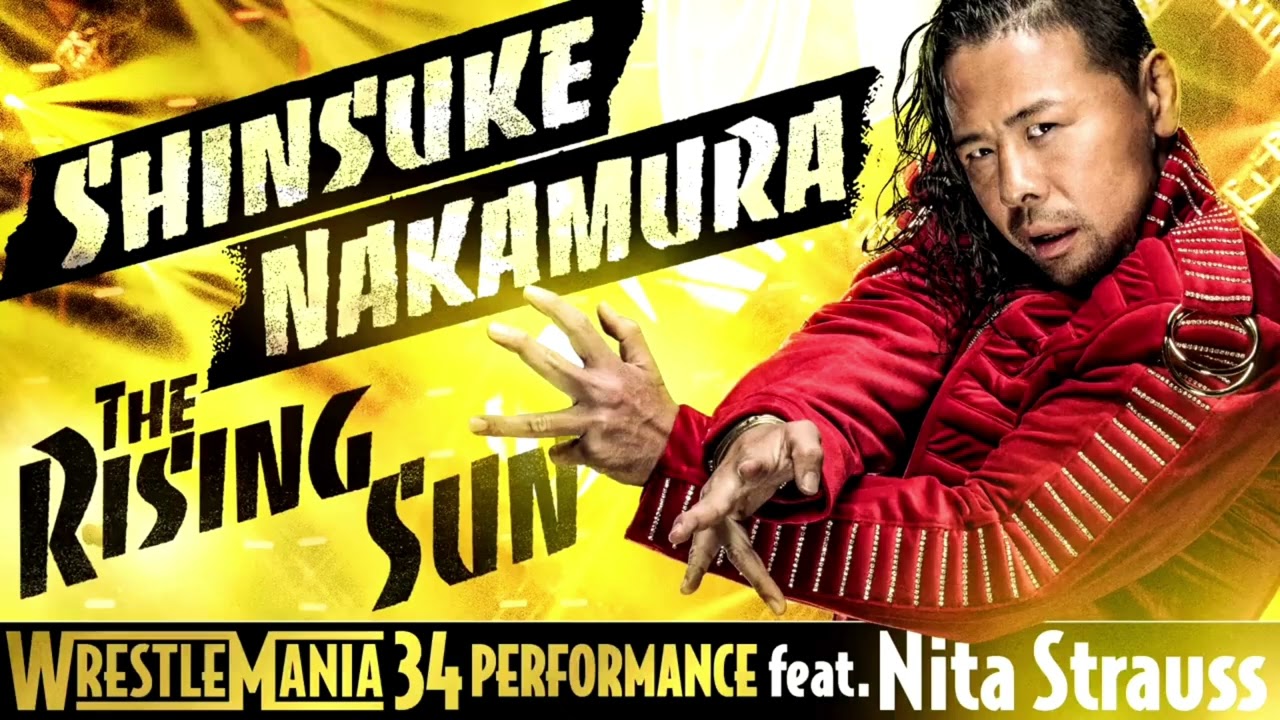 Shinsuke Nakamura Wrestlemania 34 theme song arena effect