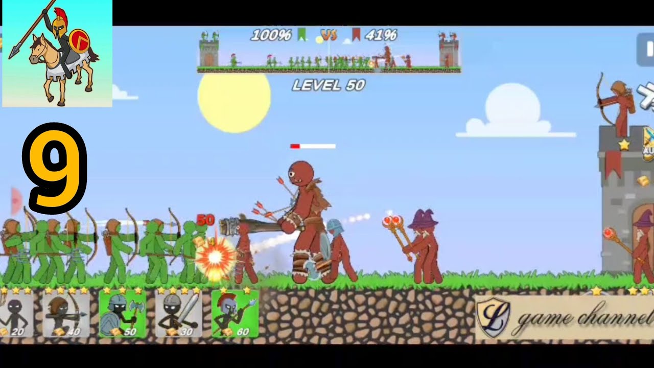 Stick Ragdoll Battle Simulator Gameplay Walkthrough Part 9 Level 50 - Android & ios Gameplay