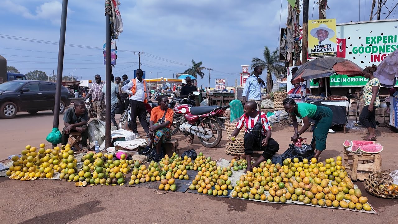 Kampala City Outskirts on a beautiful Sunny day:- The Kampala you don't See on TV