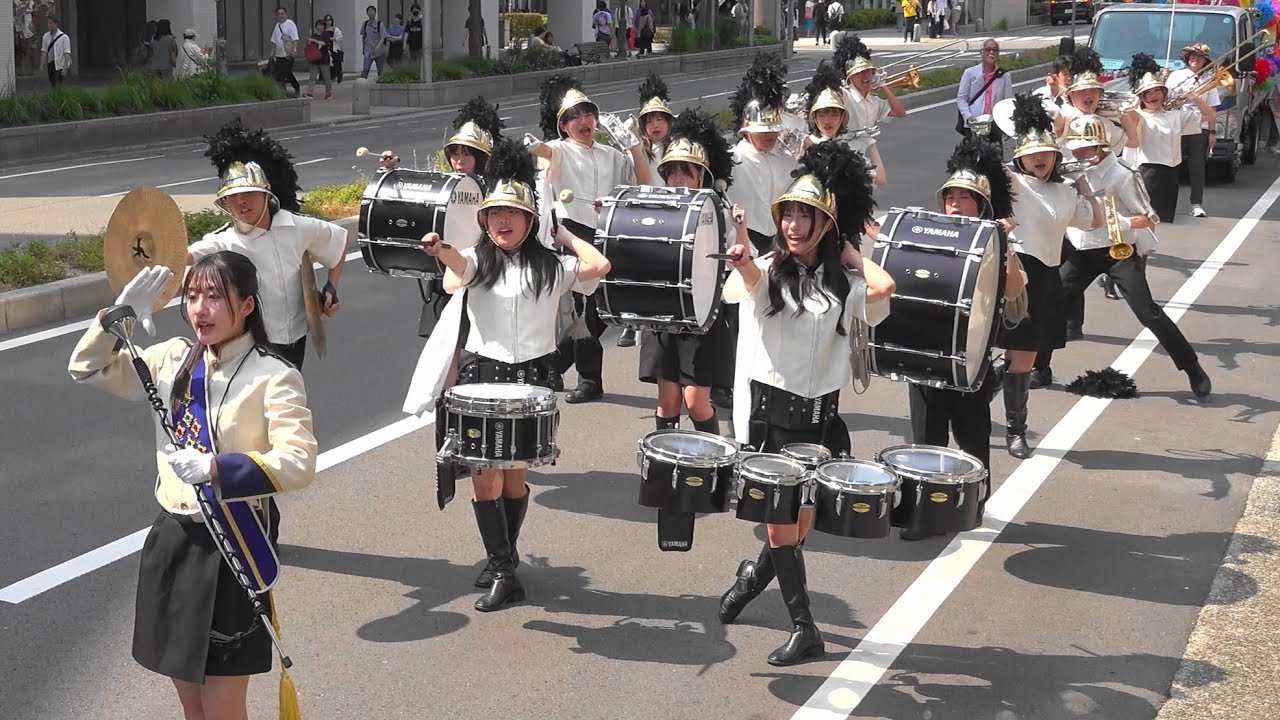 神戸弘陵学園高校マーチングバンド部 / Kobe Rainbow Festival 2025 /  マーチングパレード / June 1, 2025