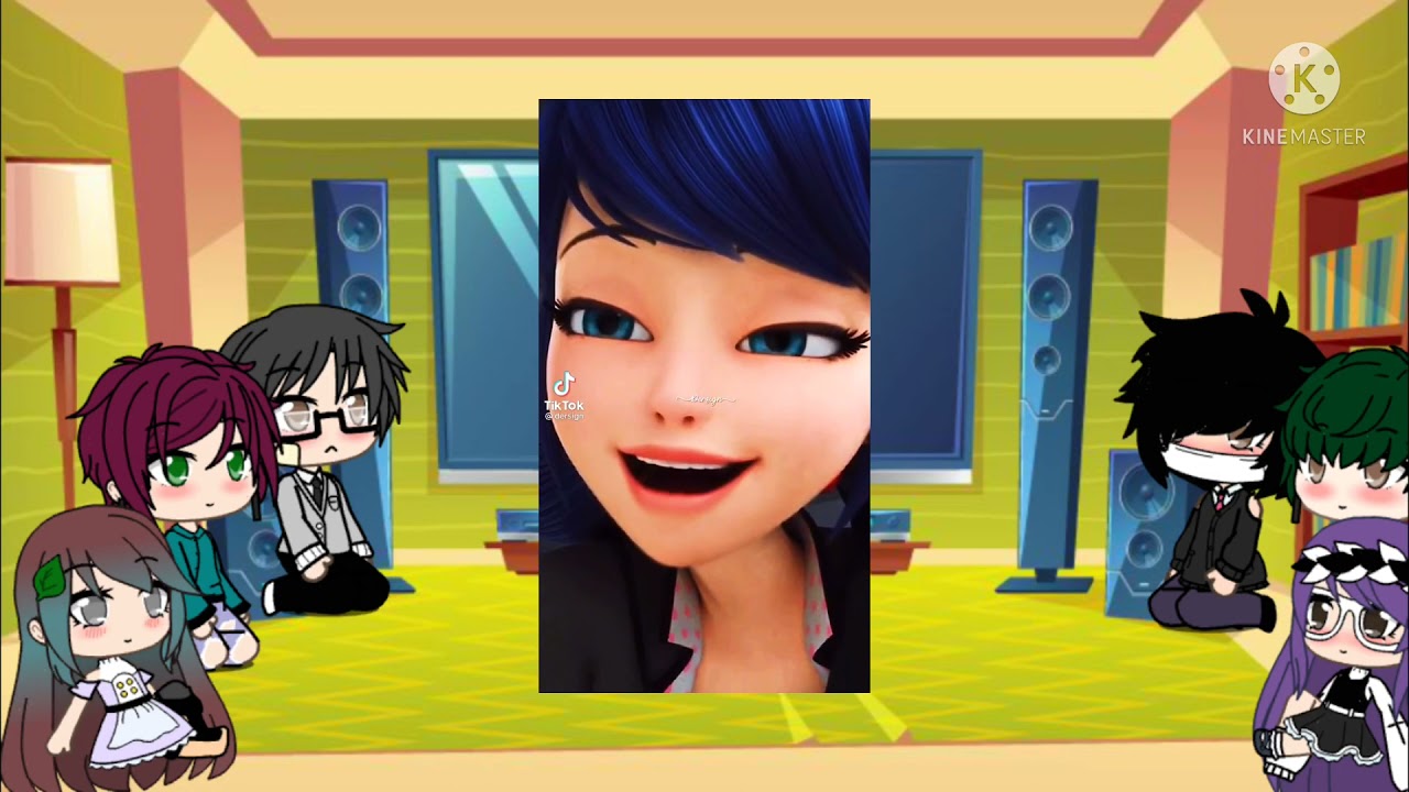 Marinette ex react to her