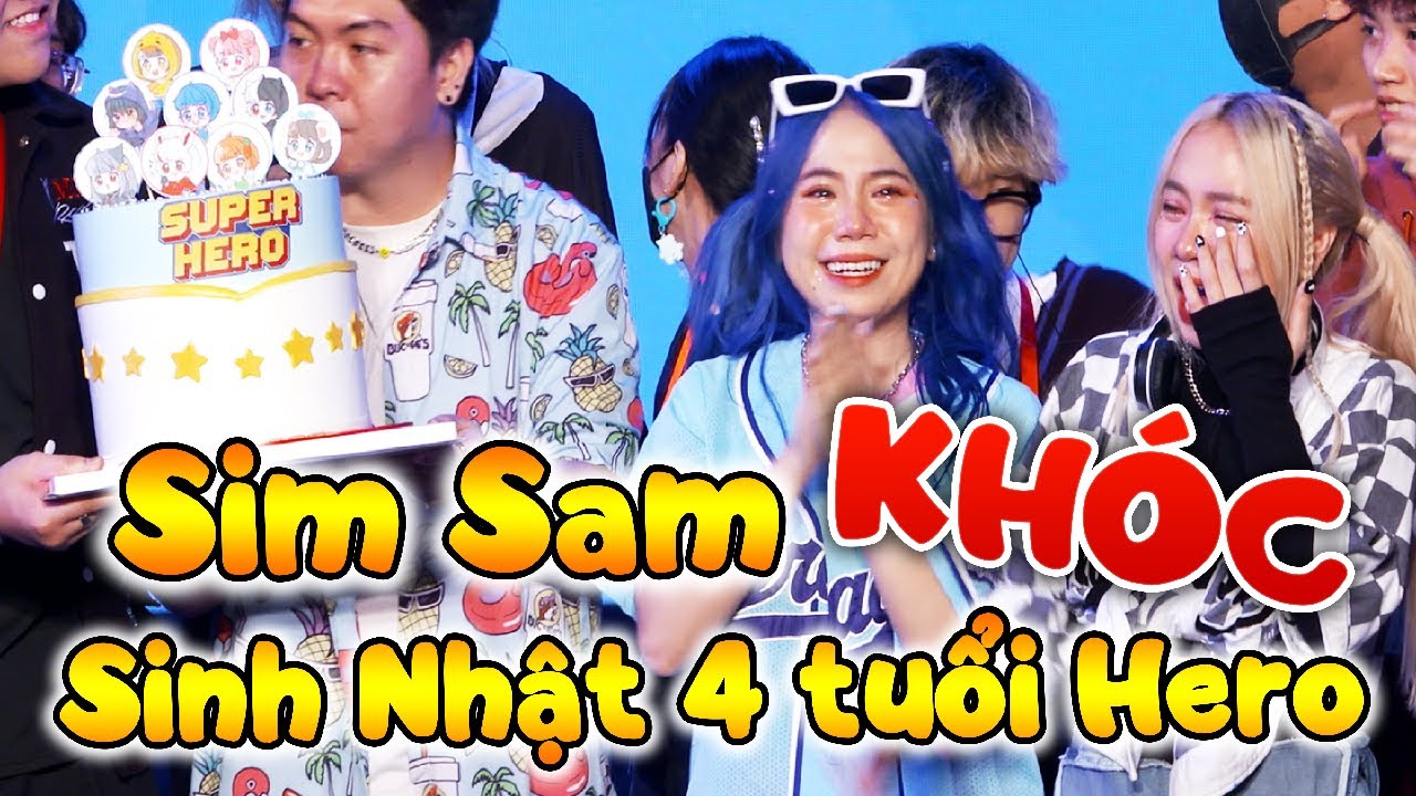 Simmy v&agrave; Sammy KH&Oacute;C trong Sinh nhật 4 tuổi của Hero Team Fan meeting 2023