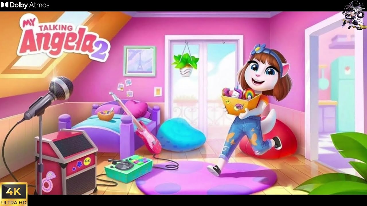 My Talking Angela 2 Gameplay Walkthrough #10 - Free Time Beauty #5