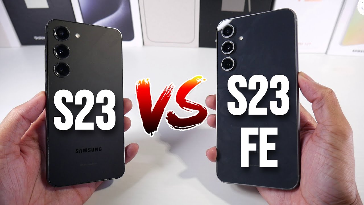 Samsung Galaxy S23 против Samsung Galaxy S23 FE — какой смартфон купить в 2024 году?