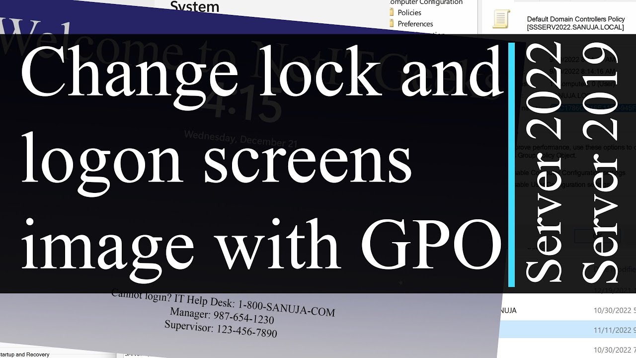 Как принудительно изменить экран блокировки и изображение входа в систему Windows (GPO) — Windows...