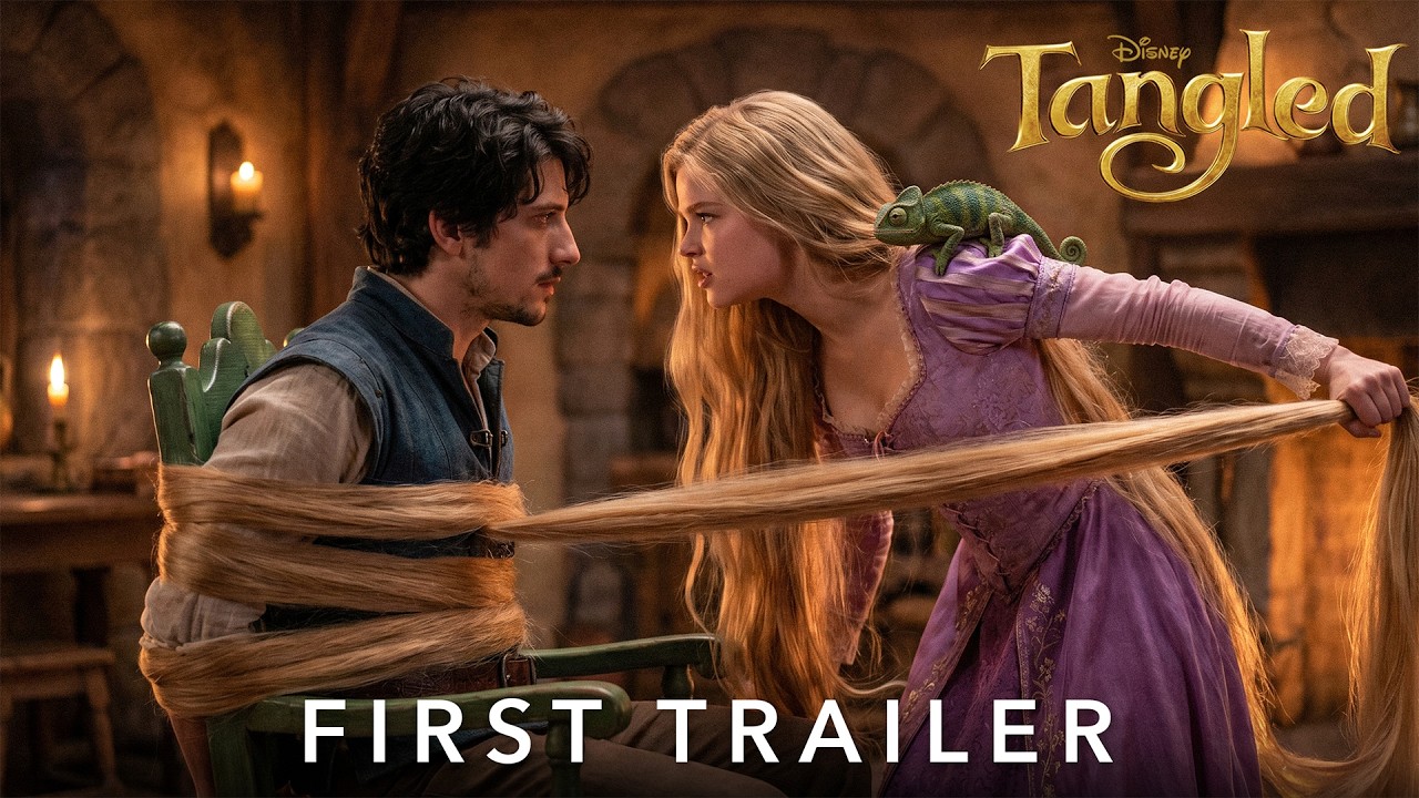 Tangled Live Action - First Trailer (2026) Teagan Croft, Kathryn Hahn, Milo Manheim | Concept