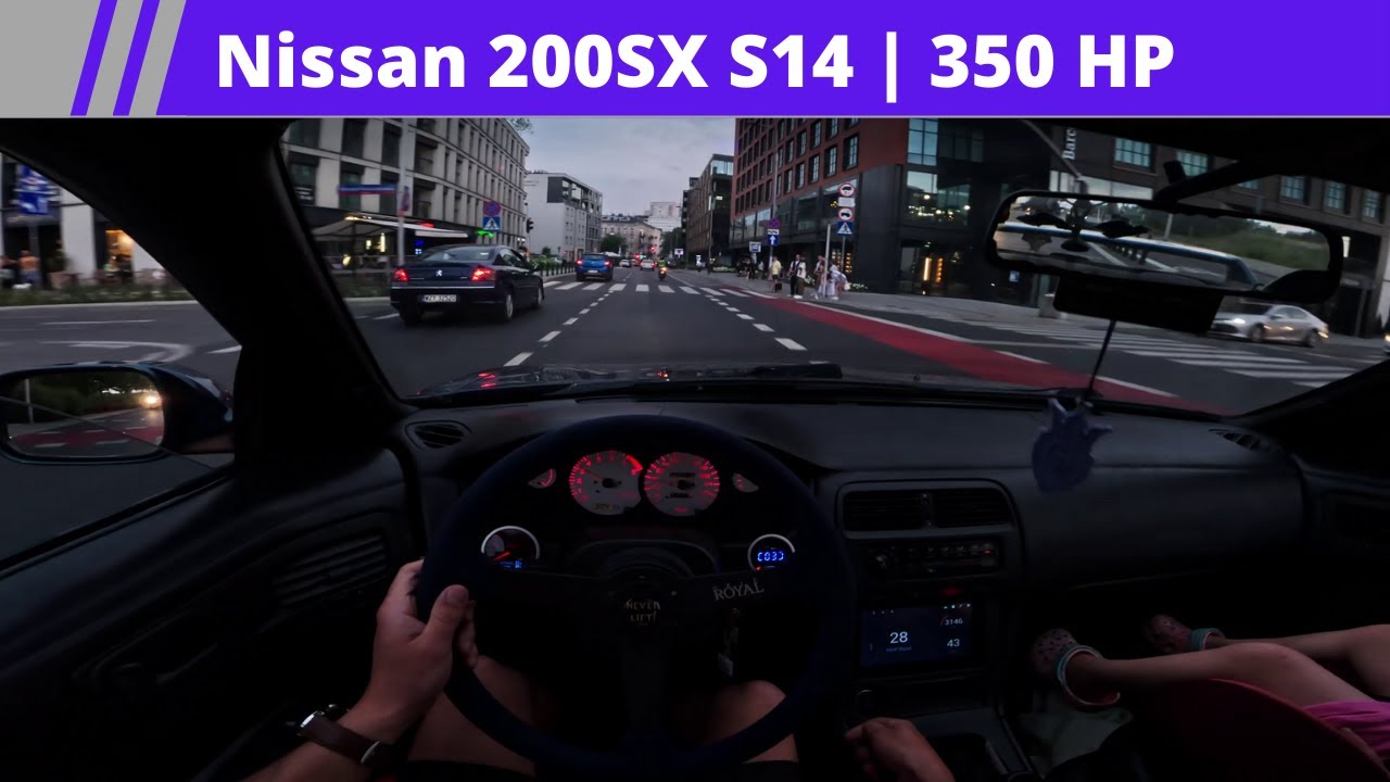 1994 Nissan 200SX S14 | 2.0 350 HP | 4K POV Drive #1
