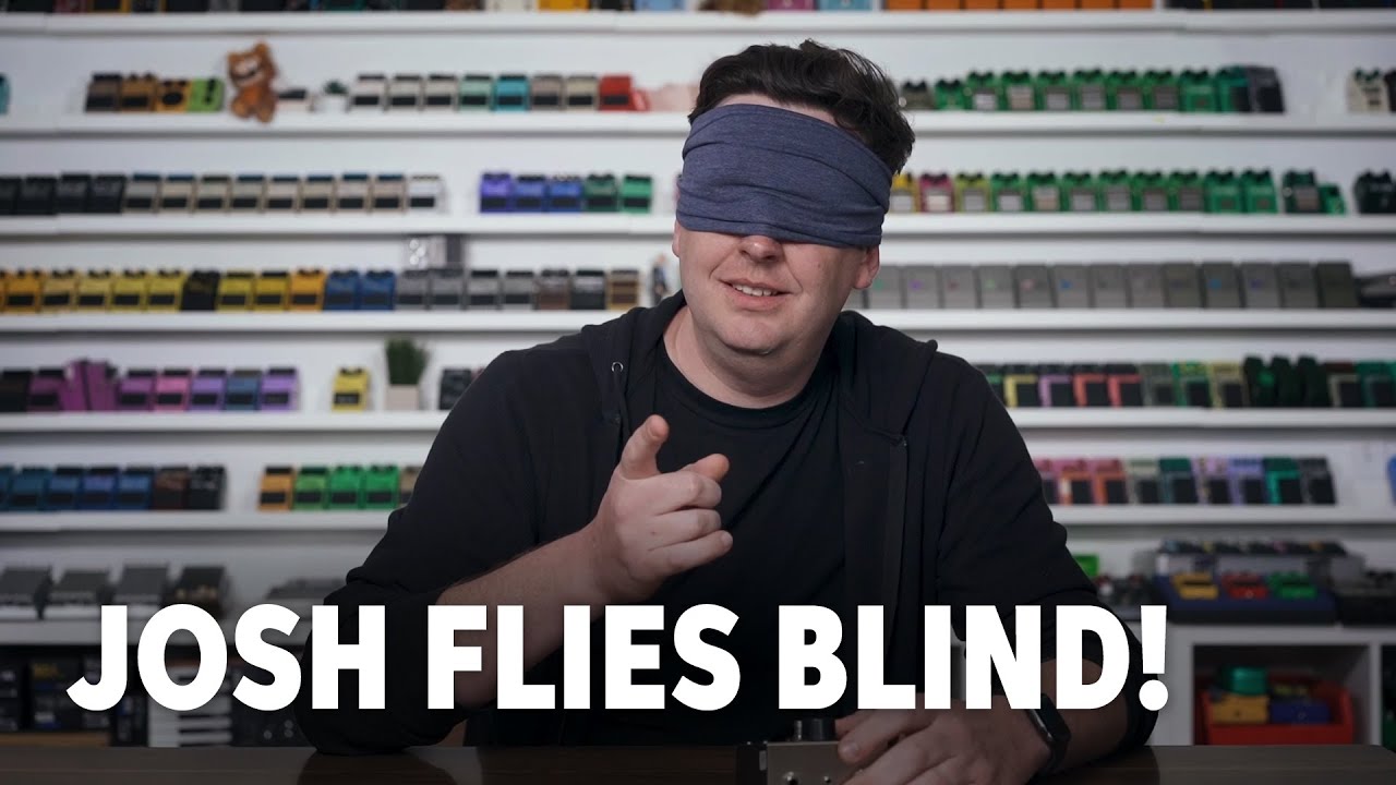Josh Scott's Unbelievable Blindfold Guitar Pedal Challenge | @JHS Pedals