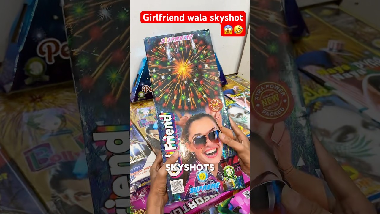 GIRLFRIEND SUPREME SKYSHOT TESTING 😱🤯#shorts #testing #fireworks #trending