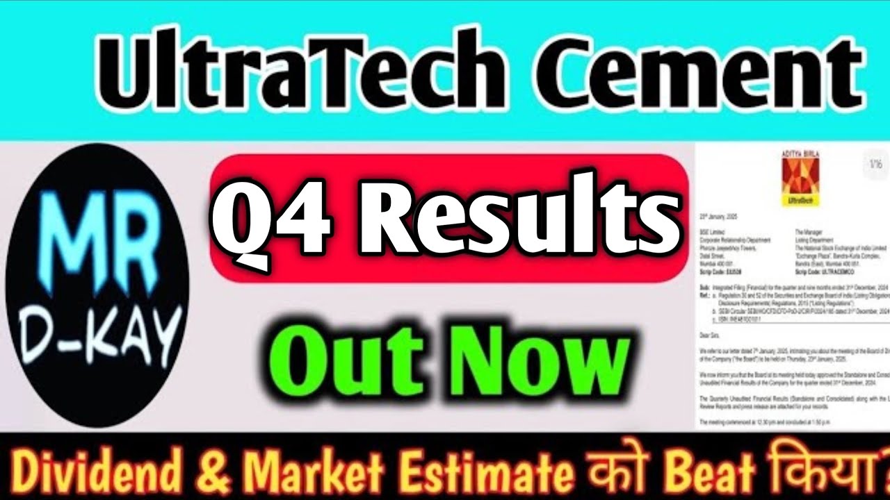 Ultratech Cement Q4 Results 2026 | Ultratech Cement Share News Today | Ultratech Cement
