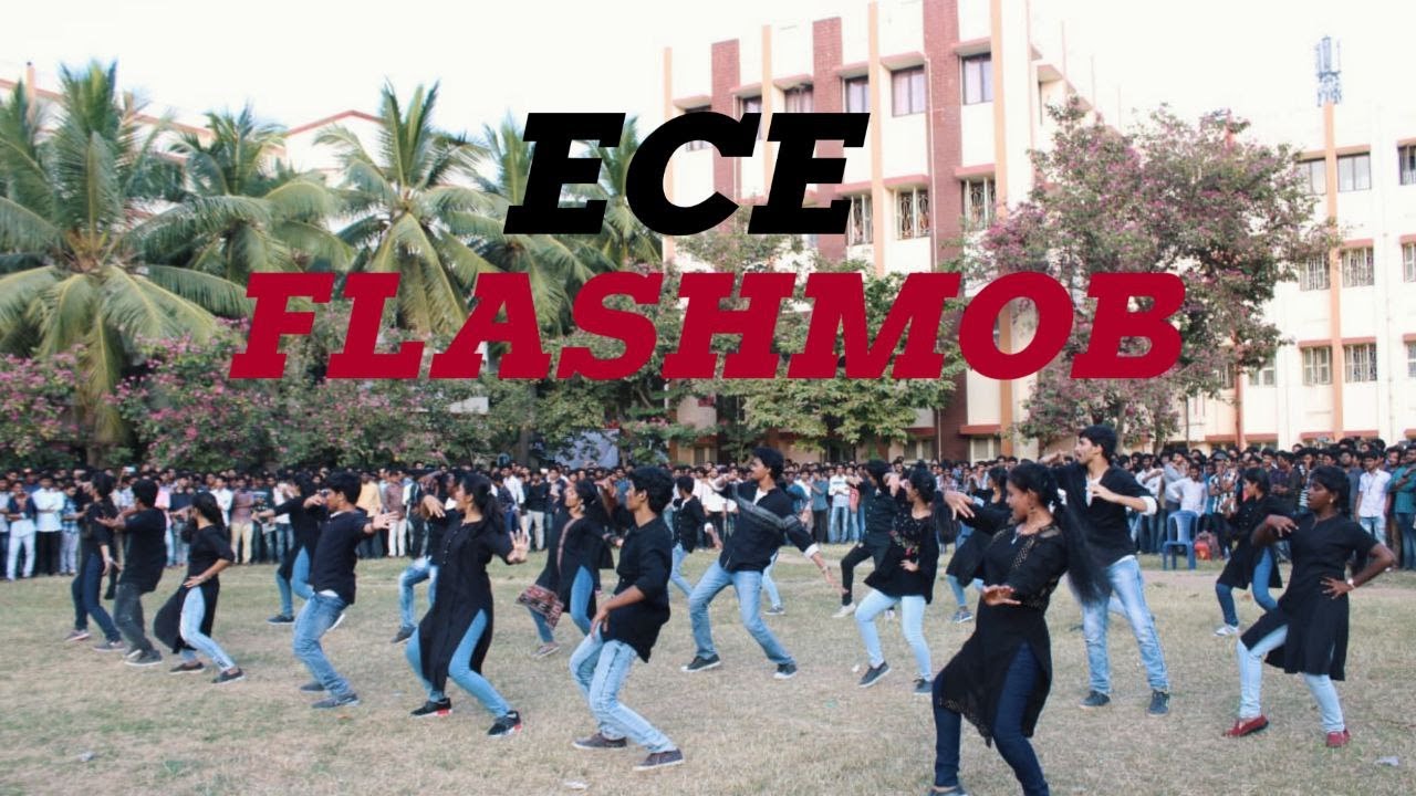 SRKR ECE FLASHMOB 2K20 | SRKR | TRANCE 2K20| Sady Shreesha