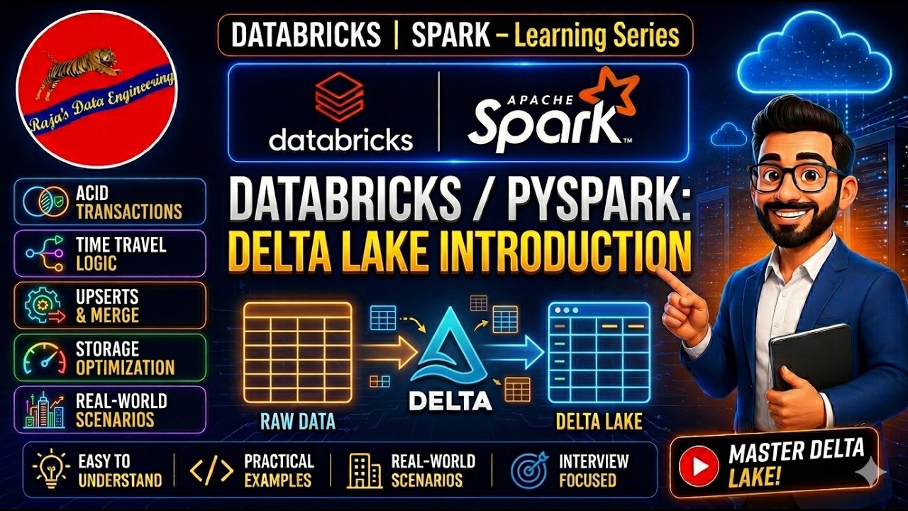 51. Databricks | Pyspark | Delta Lake: Введение в Delta Lake
