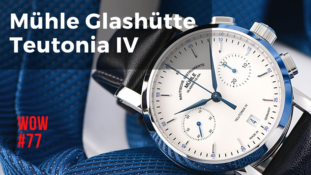 Mühle Glashütte Teutonia IV Chronograph // Watch of the Week. Review #77