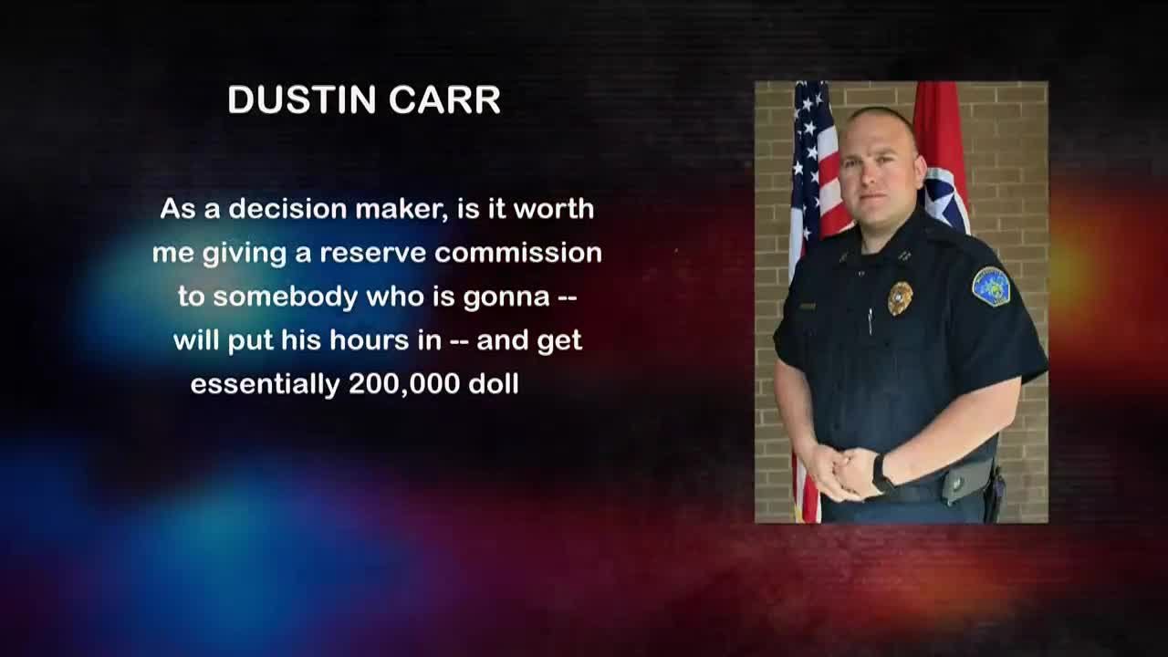 Recorded phone call of former police chief raises questions of quid pro quo for commission card