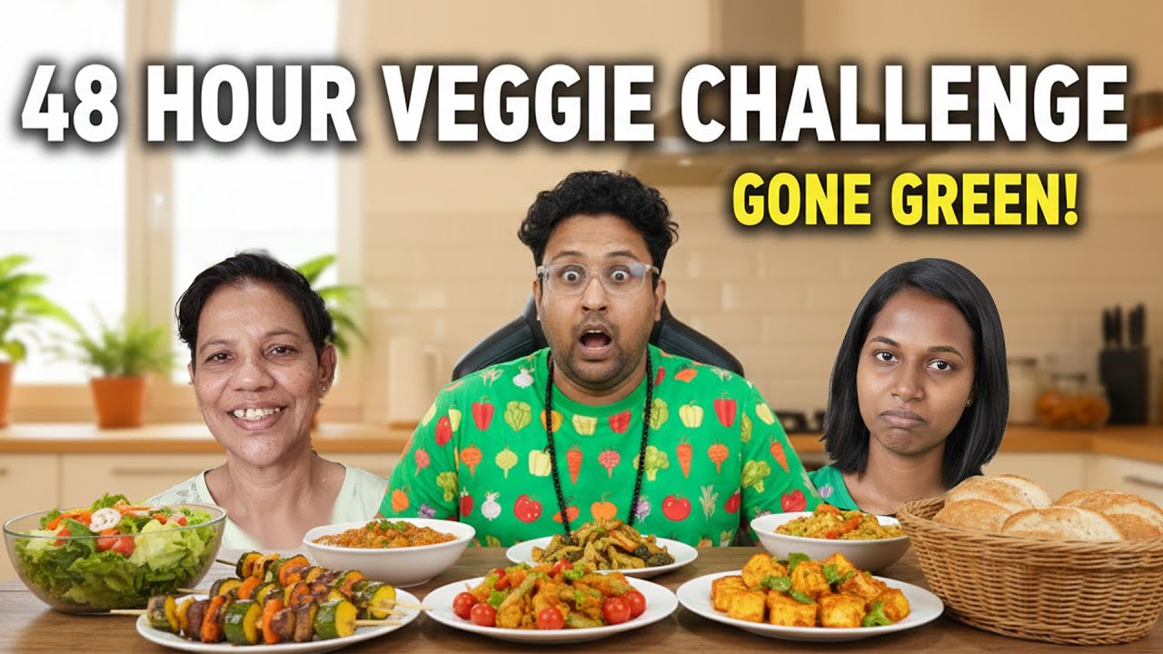 Eating ONLY Vegetarian Meals for 48 Hours 🥦 (Harder Than You Think!)