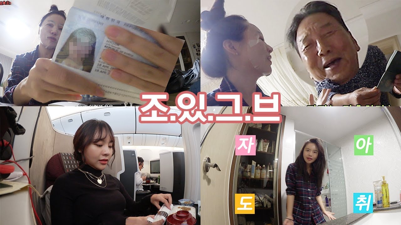 입국거부 당한 여권사진 최초 공개합니다. 구독자님의 사랑이 듬뿍담긴 선물, 도쿄출장, 오랜만에 같이 클렌징해요. :: 조효진의 있는 그대로 브이로그🌵