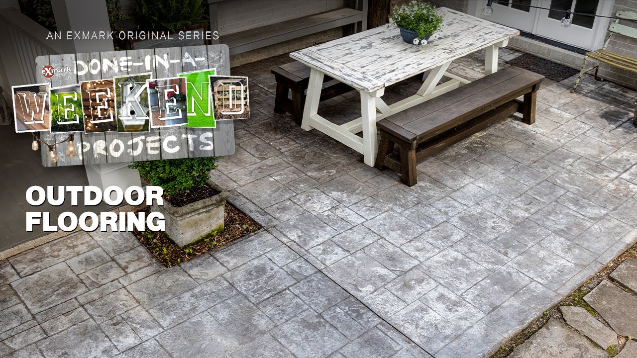 Outdoor Flooring Ideas | Done-In-A-Weekend Projects | Exmark