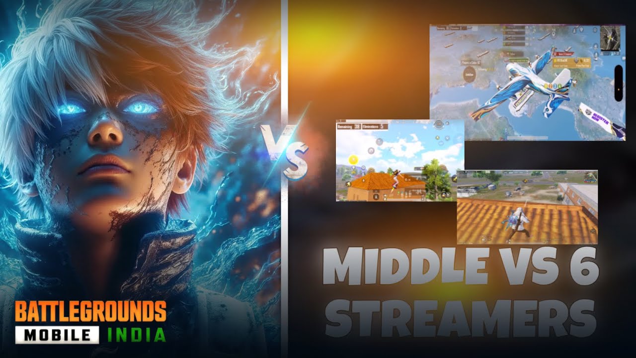 Again middle vs 6 streamers. @UK06MIDDLE 