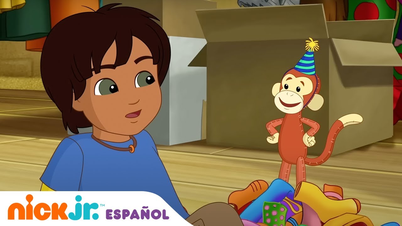 La fiesta del cumpleaños del mono calcetín de Dora. | Nick Jr. en Español
